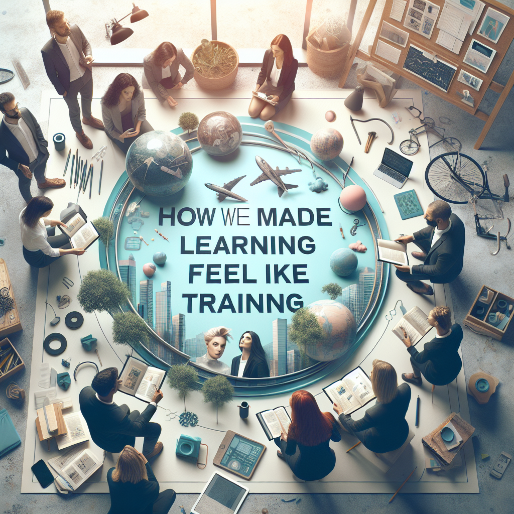 How We Made Learning Feel Less Like Traditional Training
