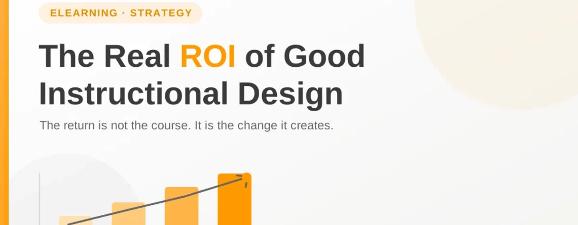 Real ROI of Good Instructional Design