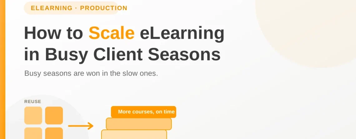 Scale eLearning